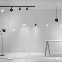 Ogle spotlight 3-fas svart
