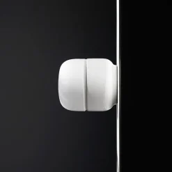 Ohm 100/110 tak-/vägglampa IP44 G9 vit/matt opal