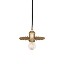 Omega 15 taklampa guld