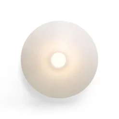 Ono 350 flush mount tak/vägglampa white opal acrylic