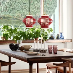 Opal lamella taklampa red grape