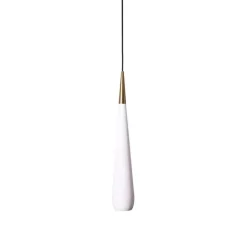Opus 1 taklampa mässing/opal