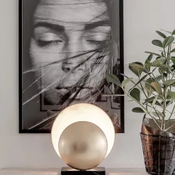 Orbit bordslampa mässing/svart