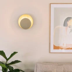 Orbit vägglampa beige