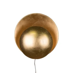 Orbit vägglampa mässing