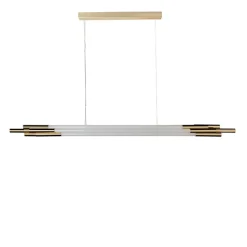 ORG 1600 mm taklampa Horisontell guld