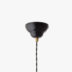 Original 1227 Brass taklampa Jet Black