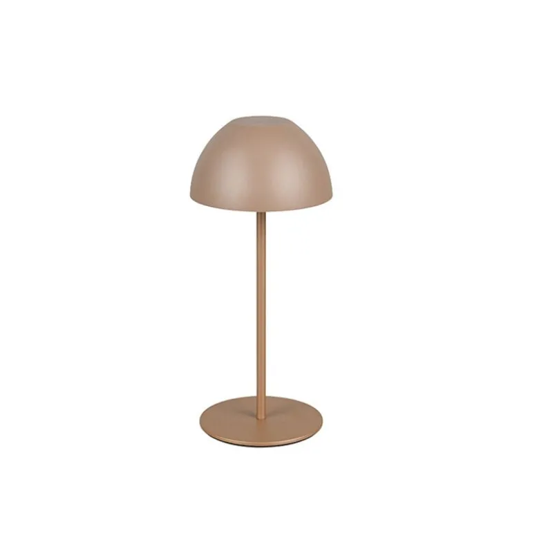 Ortiz portabel bordslampa kaffe brun