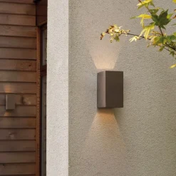 Oslo 160 vägglampa IP65 betong