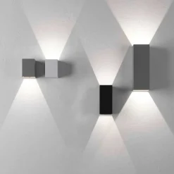 Oslo 100 vägglampa IP65 matt vit