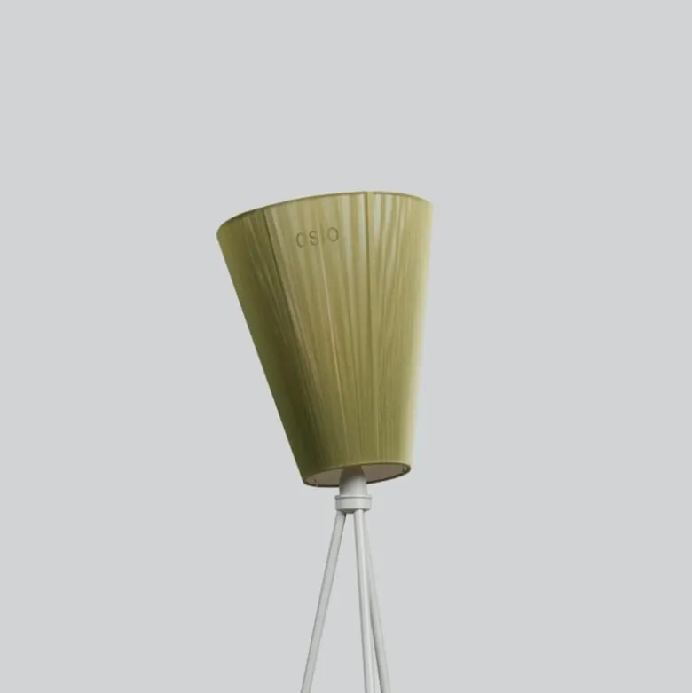 Oslo Wood lampskärm oliv grön