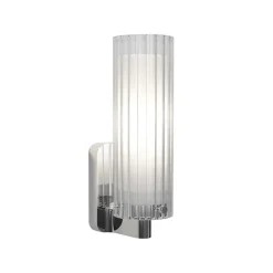 Ottavino vägglampa IP44 polerad krom