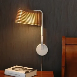 Owalo 7030 vägglampa vit