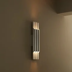 Pan 50 III vägglampa aluminium
