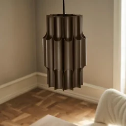 Pan 190 taklampa brons