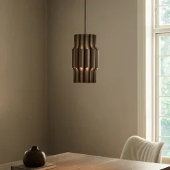 Pan 190 taklampa brons