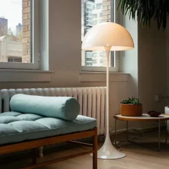 Panthella golvlampa opal white