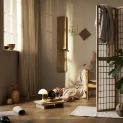 Panthella 160 Portabel bordslampa V3 opal beige