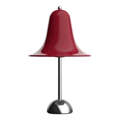 Pantop 23 bordslampa cherry red