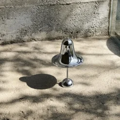 Pantop portabel bordslampa chrome