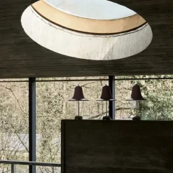 Pantop portabel bordslampa pitch brown