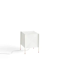 Paper cube bordslampa white