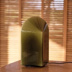 Parade 240 bordslampa moss green glass