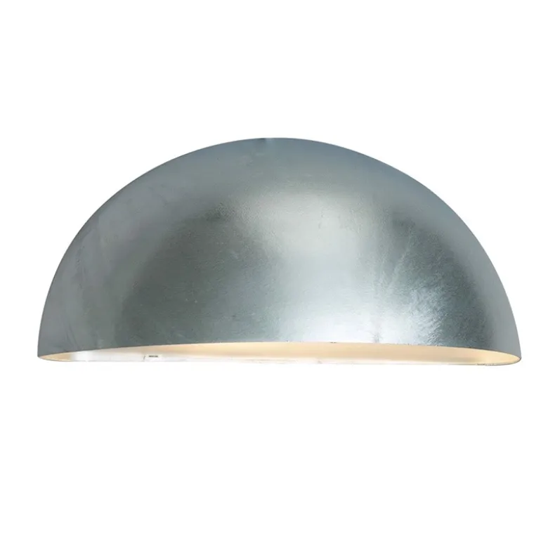 Paris stor vägglampa Galvaniserad