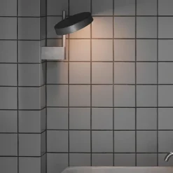 Pastille alu br1 short w242 vägglampa Raw tumbled