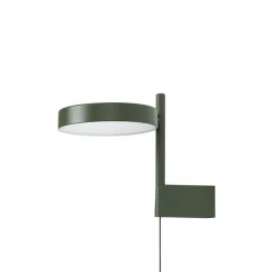 Pastille alu br1 short w242 vägglampa Olive green