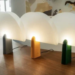 Pavo bordslampa grå