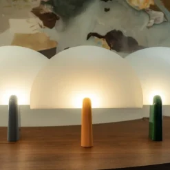 Pavo bordslampa gul