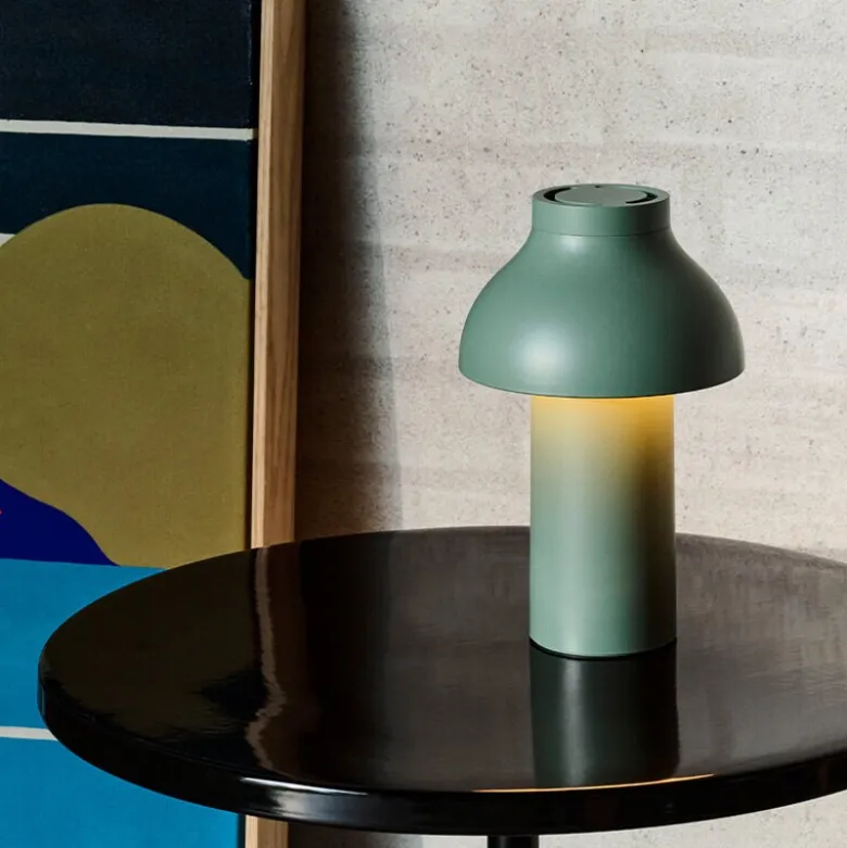 PC Portabel bordslampa No 2 Fall green