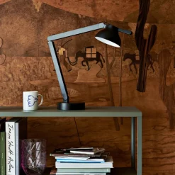 PC skrivbordslampa soft black