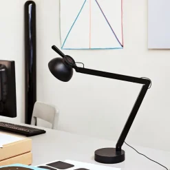 PC skrivbordslampa soft black