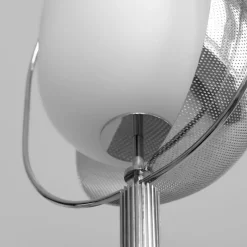 Pearl golvlamp chrome