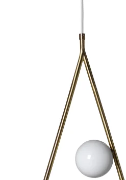 Pearls 65 Pendant lamp Brass, opal
