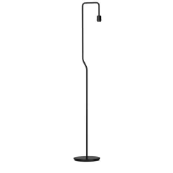 Pensile golvlampa svartstruktur