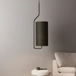 Pensile taklampa dark red
