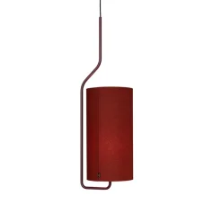 Pensile taklampa dark red