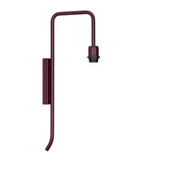 Pensile vägglampa dark red