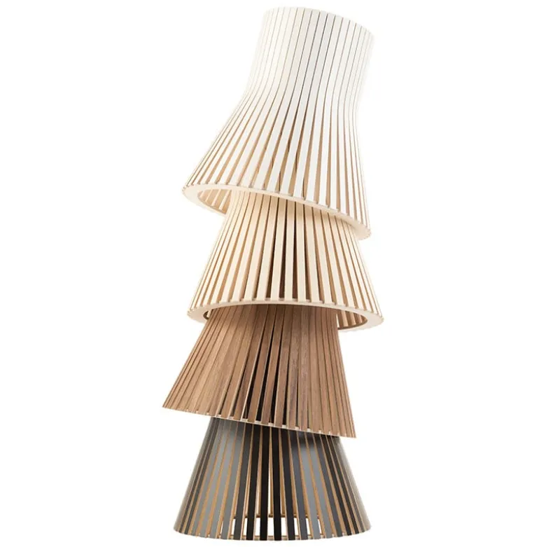 Petite 4630 vägglampa valnöt