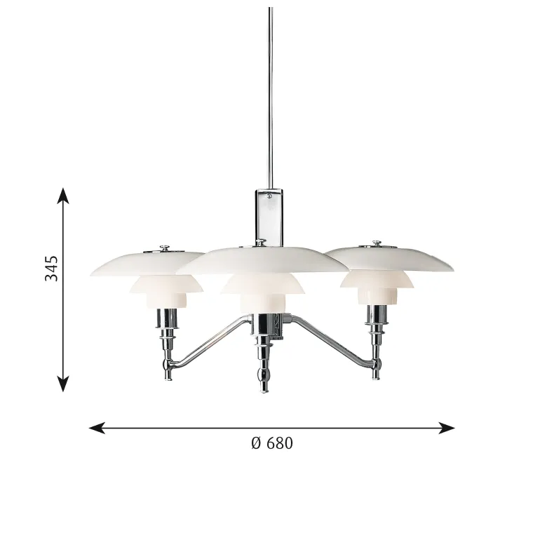 PH 3/2 Academy High Lustre Chrome Plated V2
