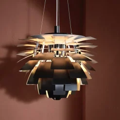 PH Artichoke Ø600 taklampa black V4
