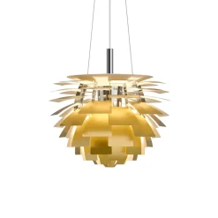 PH Artichoke Ø480 taklampa brass V4