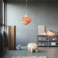 PH Artichoke Ø480 taklampa copper V4