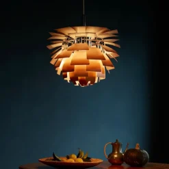 PH Artichoke Ø480 taklampa copper V4