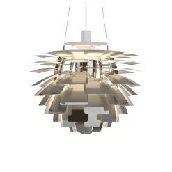 PH Artichoke Ø600 taklampa stainless steel V4