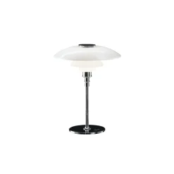 PH 4½-3½ Bordslampa glass/chrome