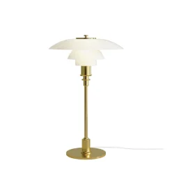 PH 3/2 Bordslampa glass/metalised brass